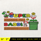 SuperDaddio Mario Embroidery Design, Father's Day Embroidery Design, Happy Father Day Embroidery File, Instant Download 4.jpg