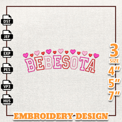 valentine bad bunny embroidery design, bad bunny embroidery file, gift for bad bunny fans, bad bunny, instant download