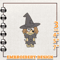 Witch Bluey Dog Halloween Embroidery Design, Happy Haloween Embroidery File, Bluey Dog Cartoon Embroidery Design, Hallow.jpg