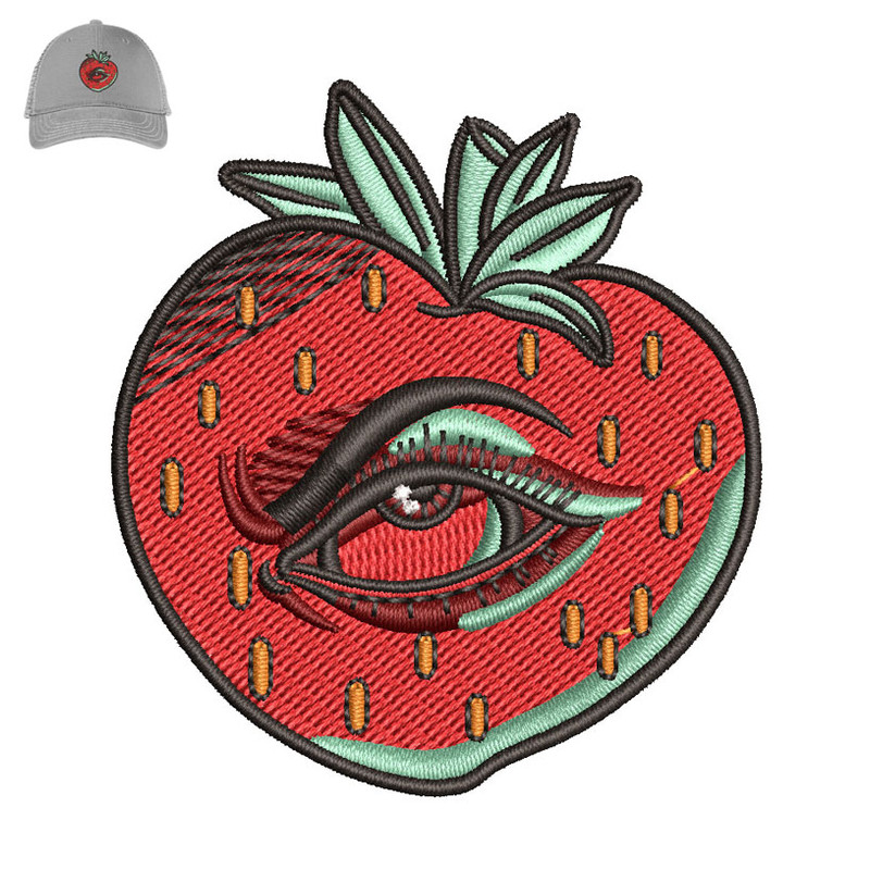 Acid Mr Strawberry Embroidery logo for Cap..jpg