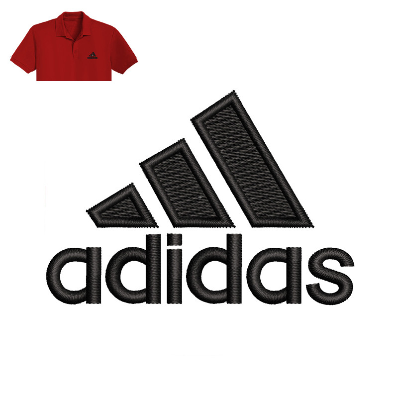 Adidas Embroidery logo for Polo Shirt..jpg