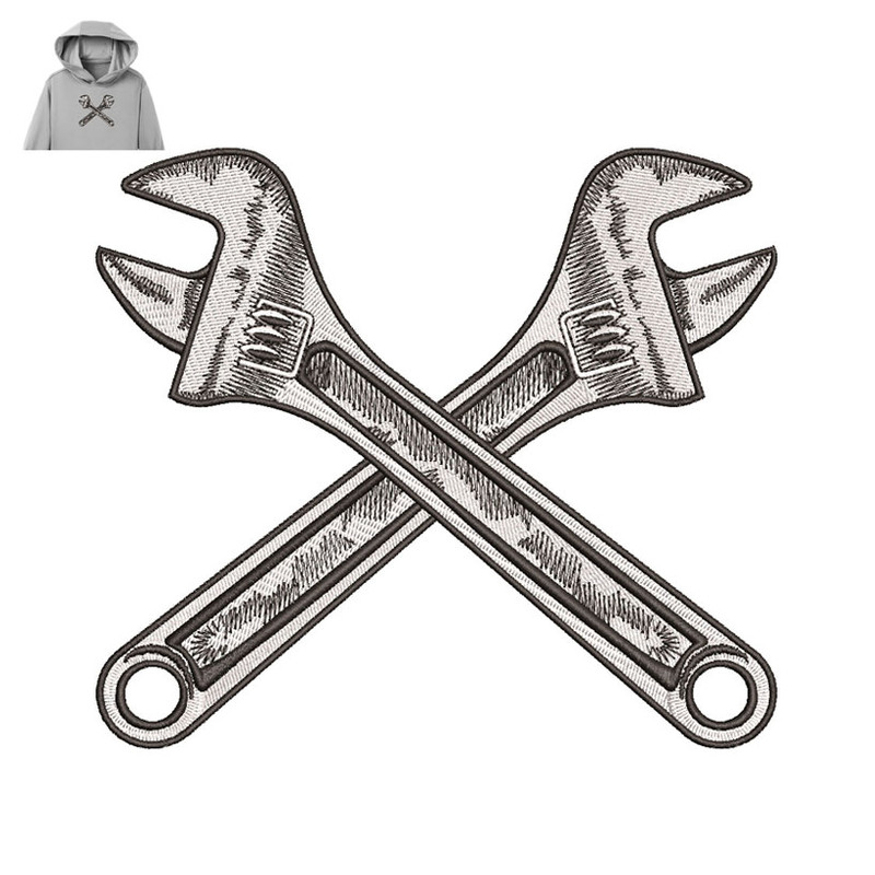 Adjustable Wrench Embroidery logo for Hoodie..jpg