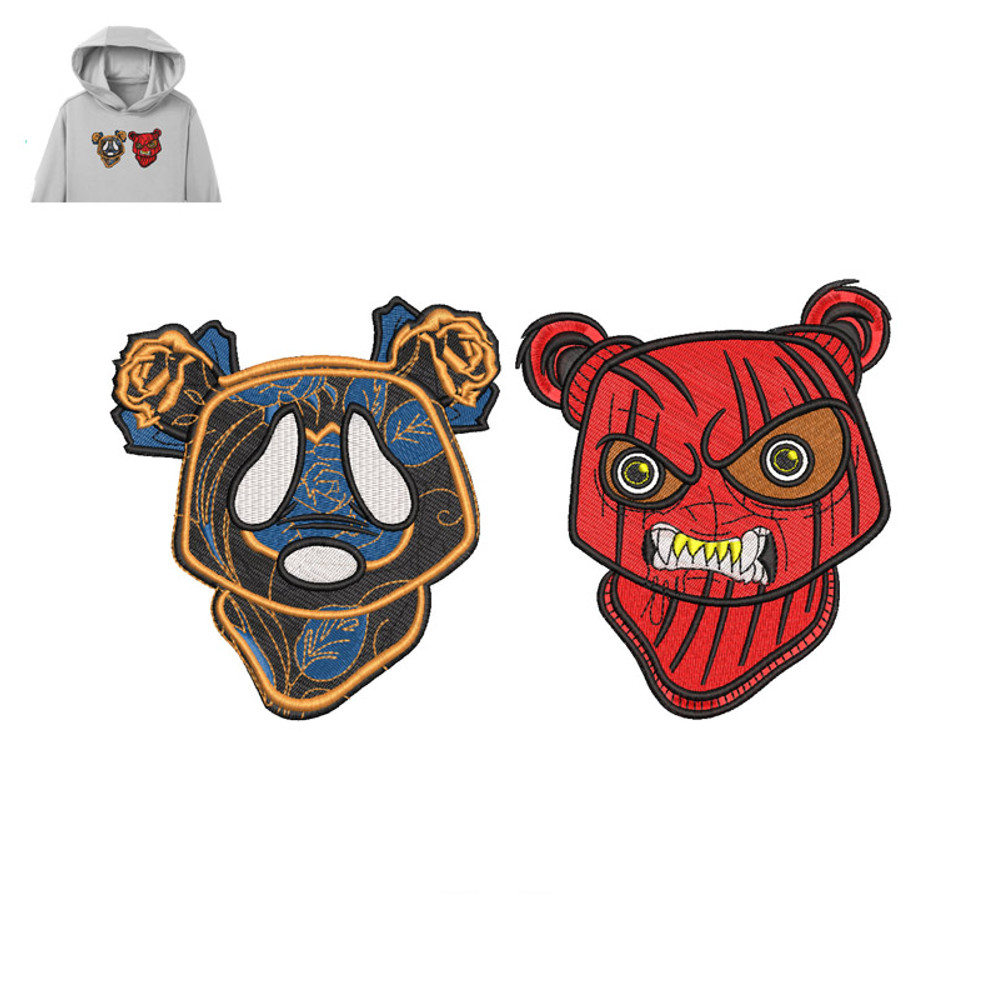 Alien cartoon Embroidery logo for Hoodie..jpg