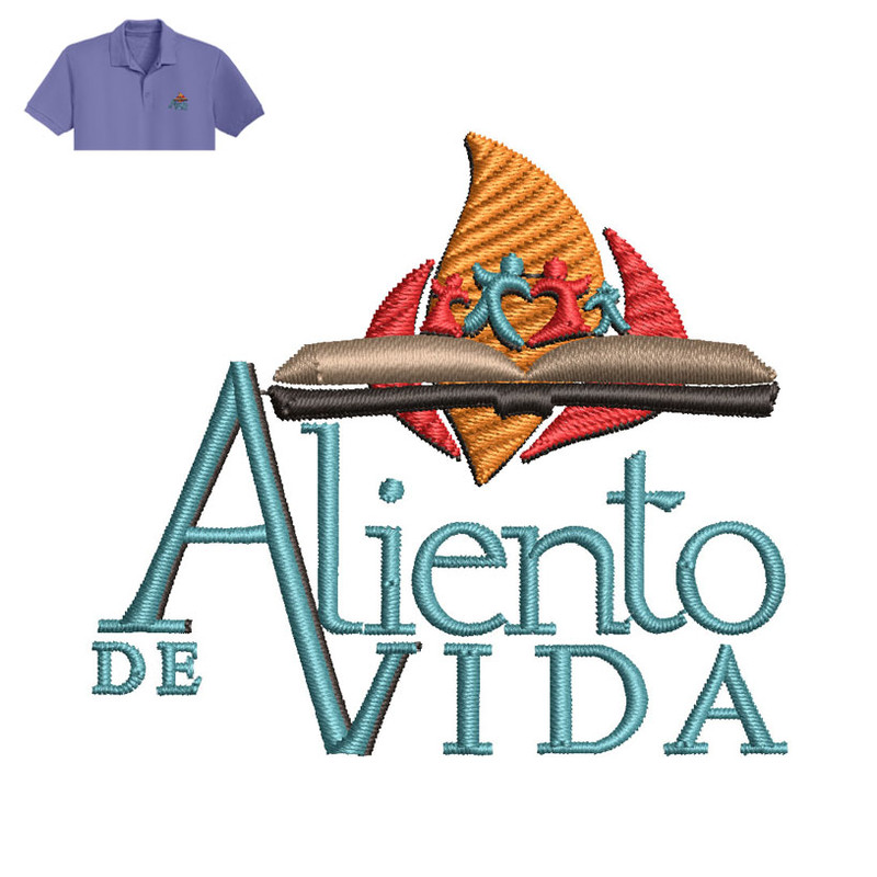 Aliento De Vida Embroidery logo for Polo Shirt..jpg