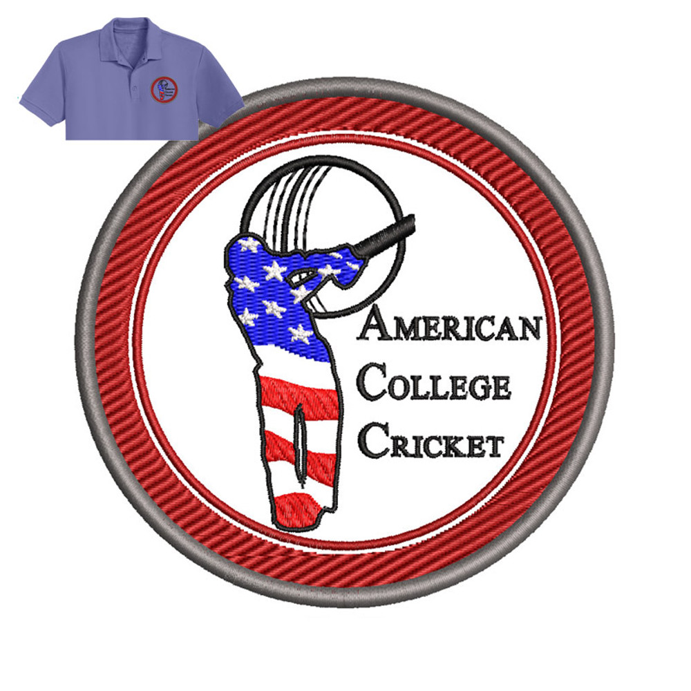 American College Embroidery logo for Polo Shirt..jpg