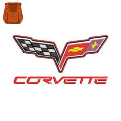 best corvette embroidery logo for bag,logo embroidery, embroidery design, logo nike embroidery