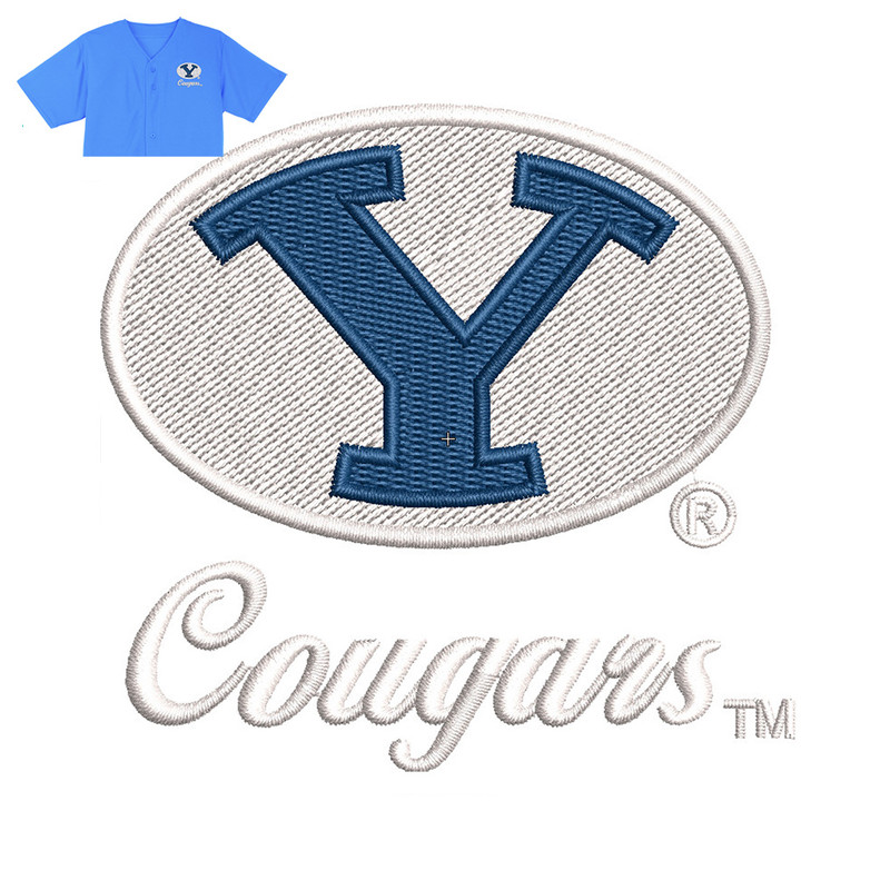 Best Embroidery Cougars logo for Jersey ..jpg