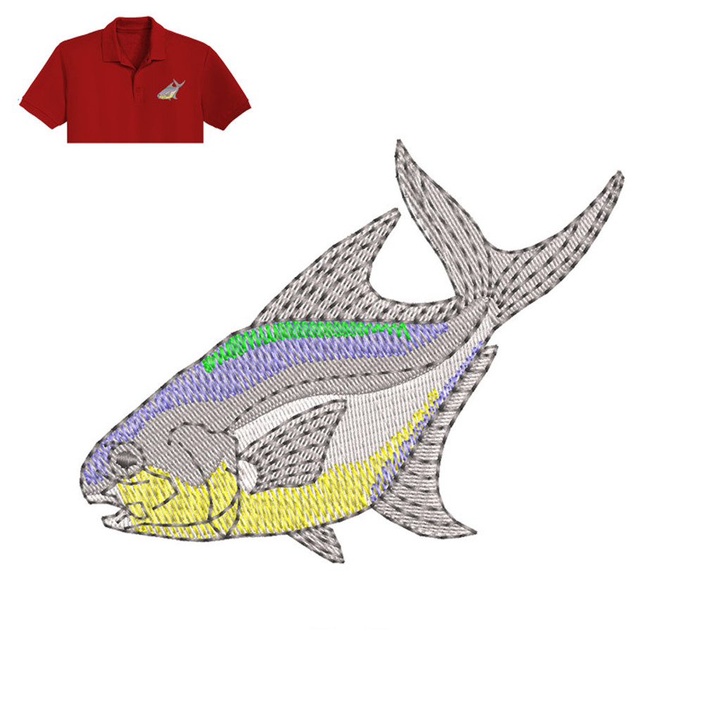Best Fish Embroidery logo for Polo Shirt..jpg