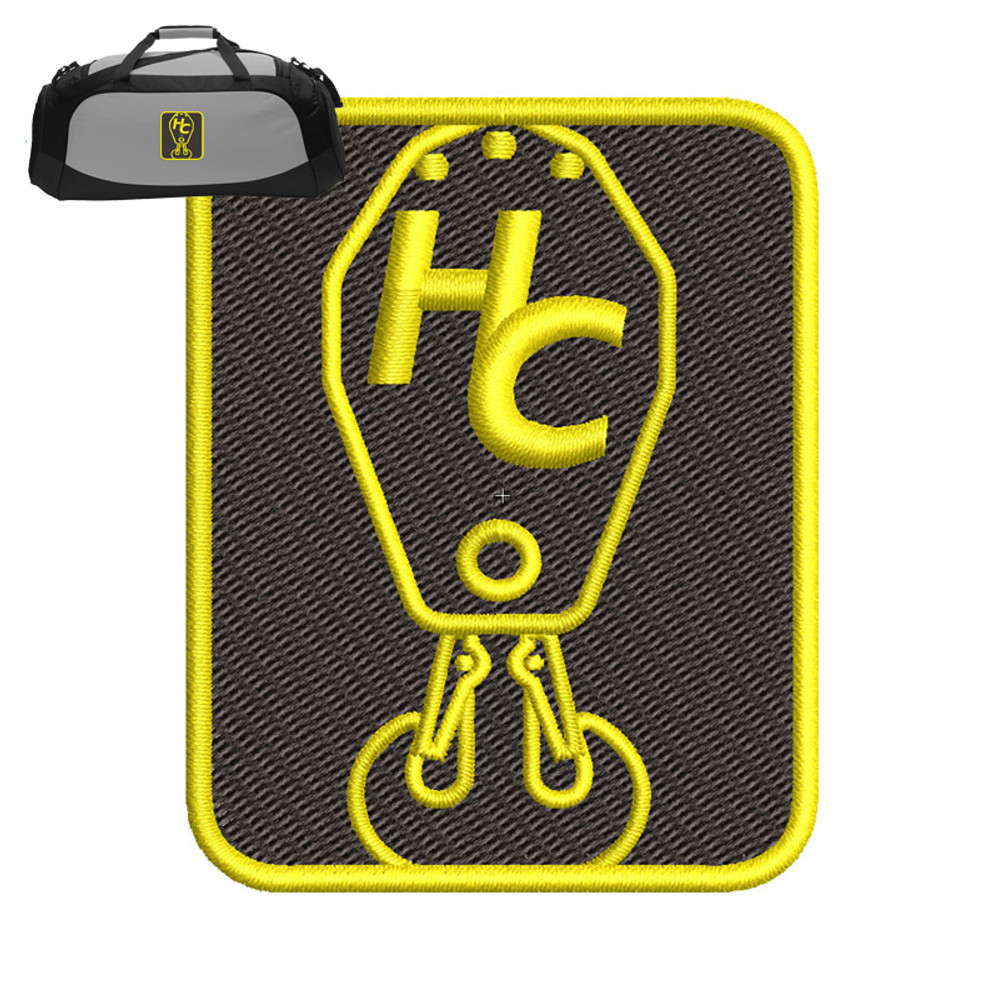 Best HC Embroidery logo for Bag..jpg