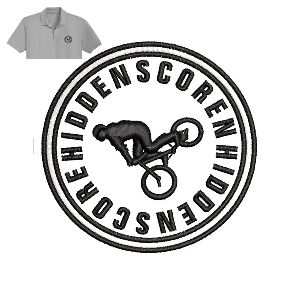 Best Hiddenscoren Embroidery logo for Polo Shirt..jpg