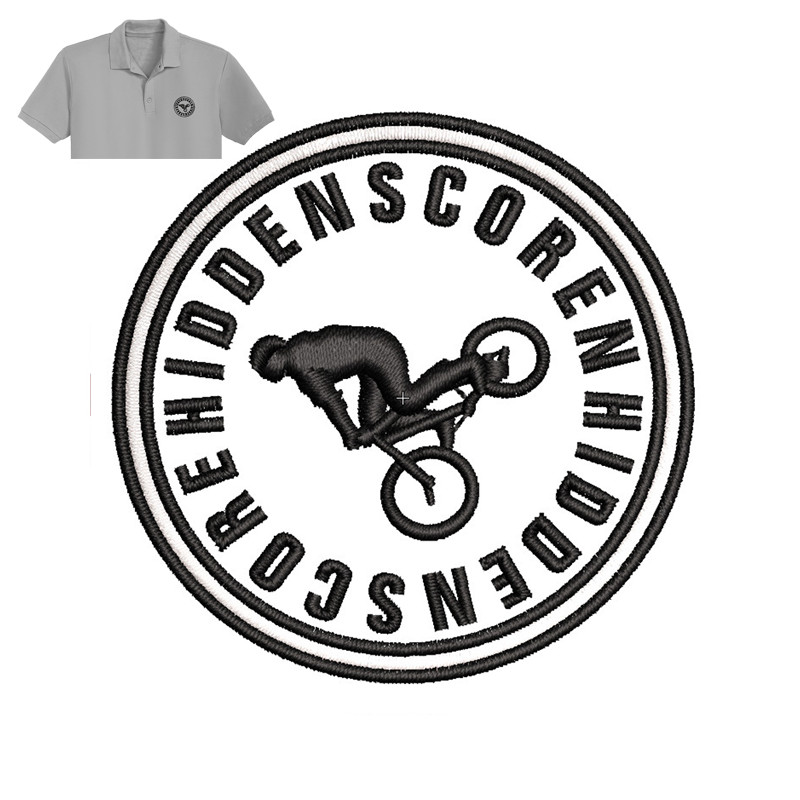 Best Hiddenscoren Embroidery logo for Polo Shirt..jpg