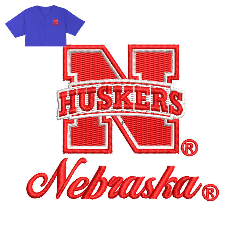 Best Nebraska Embroidery logo for Jersey ..jpg
