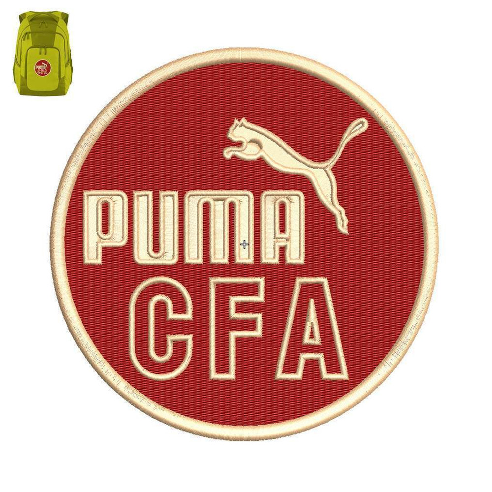 Best Puma Cfa Embroidery logo for Bag..jpg