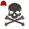 Best Skull Embroidery logo for Cap ..jpg