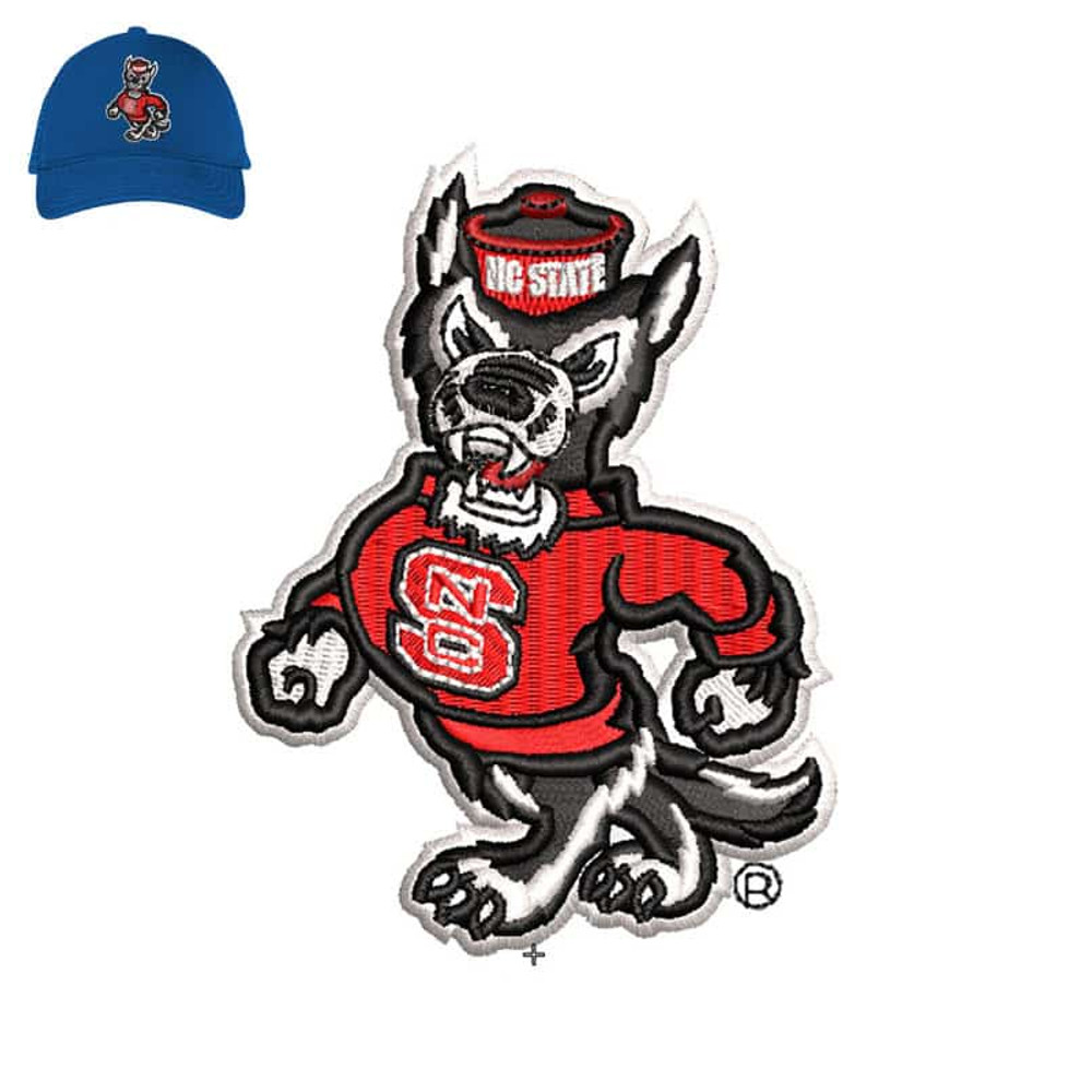 Best Wolf pack Embroidery logo for cap..jpg