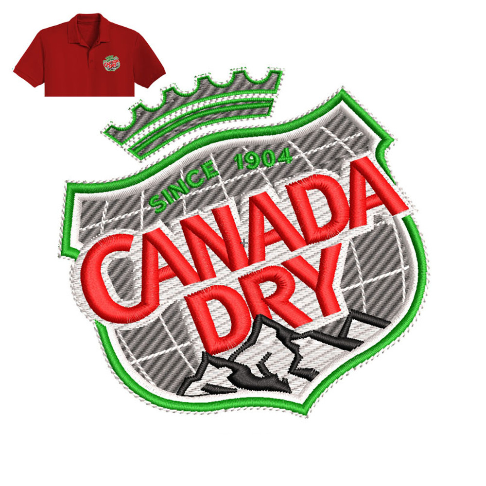 Canada Dry Embroidery logo for polo shirt..jpg
