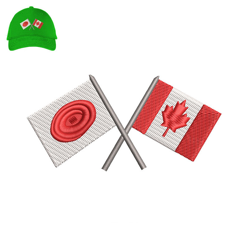 Candina Flag Embroidery logo for Cap..jpg