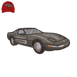 chevrolet corvette embroidery logo for cap,logo embroidery, embroidery design, logo nike embroidery