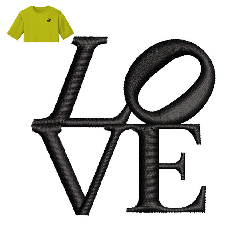 Classic Love Stacked Embroidery logo for T Shirt..jpg