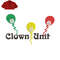 Clown Unit Embroidery logo for Polo Shirt..png
