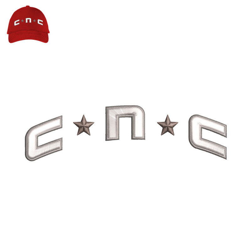 CNC Letter 3d Puff Embroidery logo for Cap..jpg