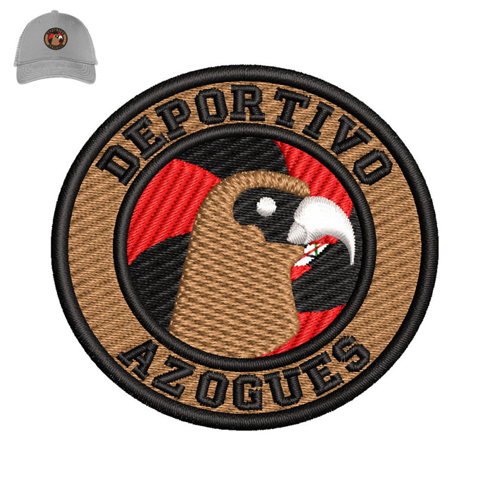 Deportivo Azogues Embroidery logo for Cap..png