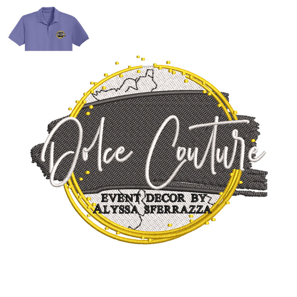 Dolce Couture Embroidery logo for Polo Shirt..jpg