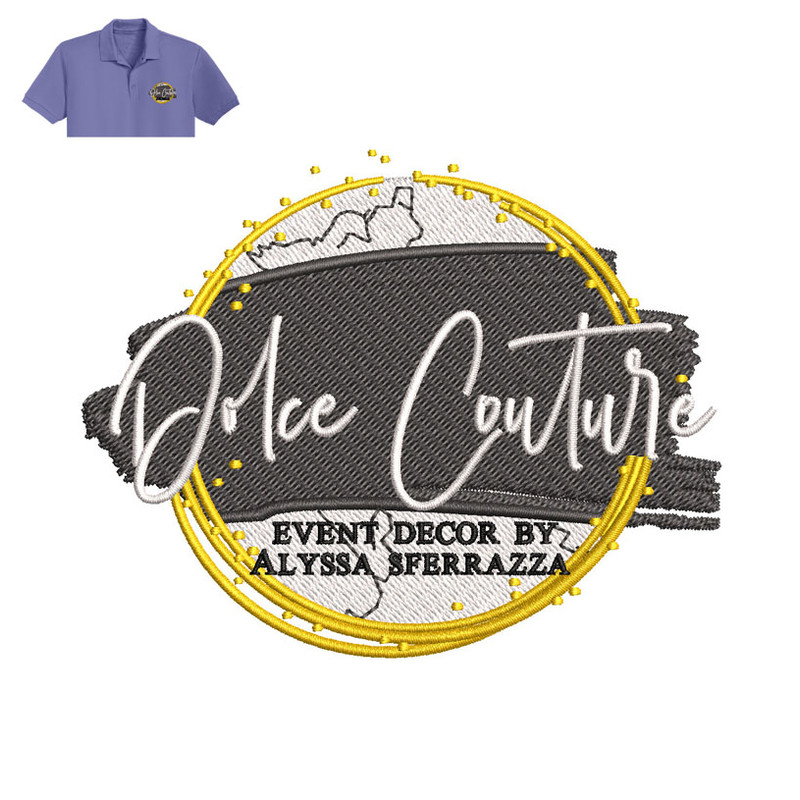 Dolce Couture Embroidery logo for Polo Shirt..jpg