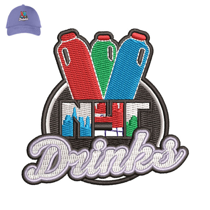 Drinks Embroidery logo for Cap..jpg