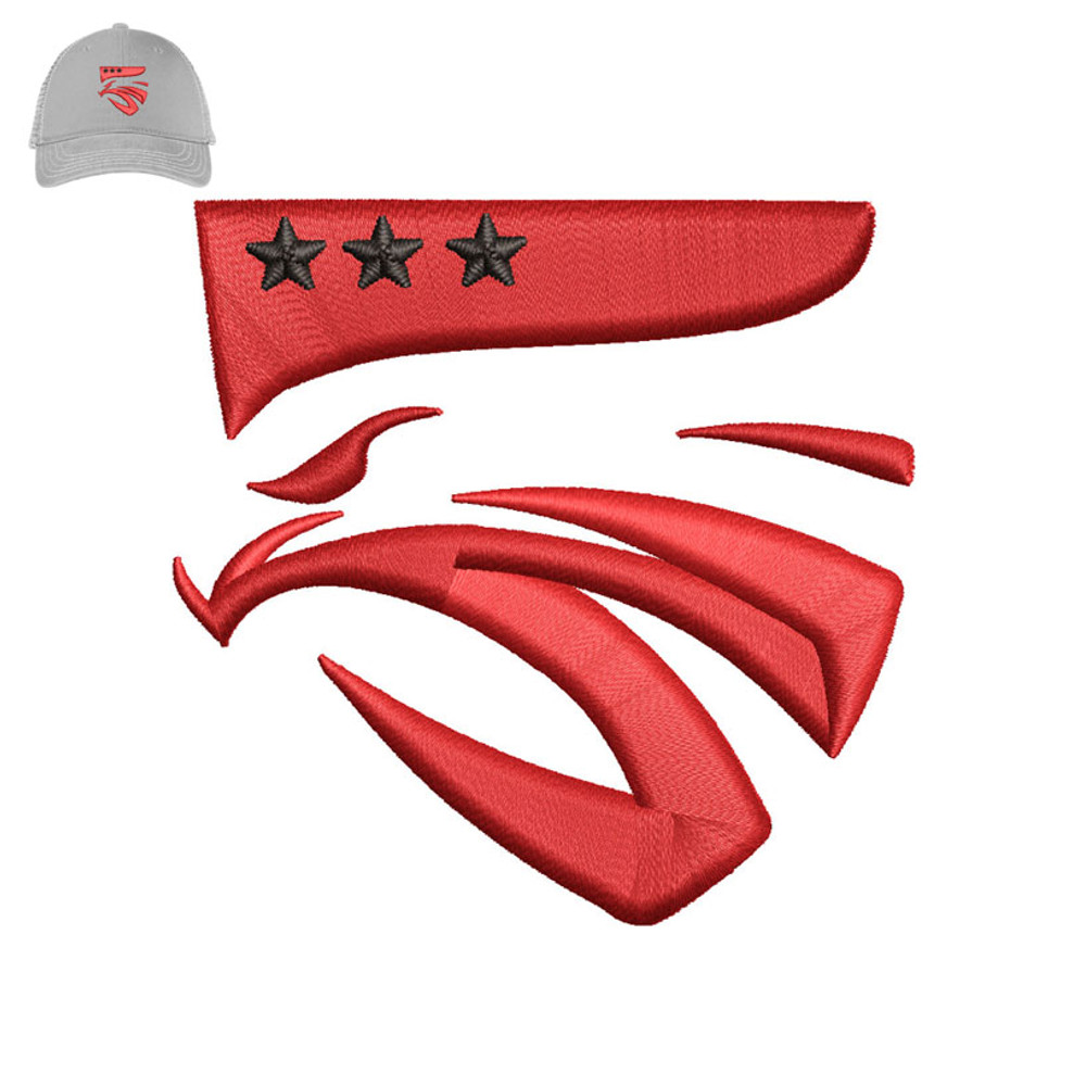 Florence High School 3d Puff Embroidery logo for Cap..jpg