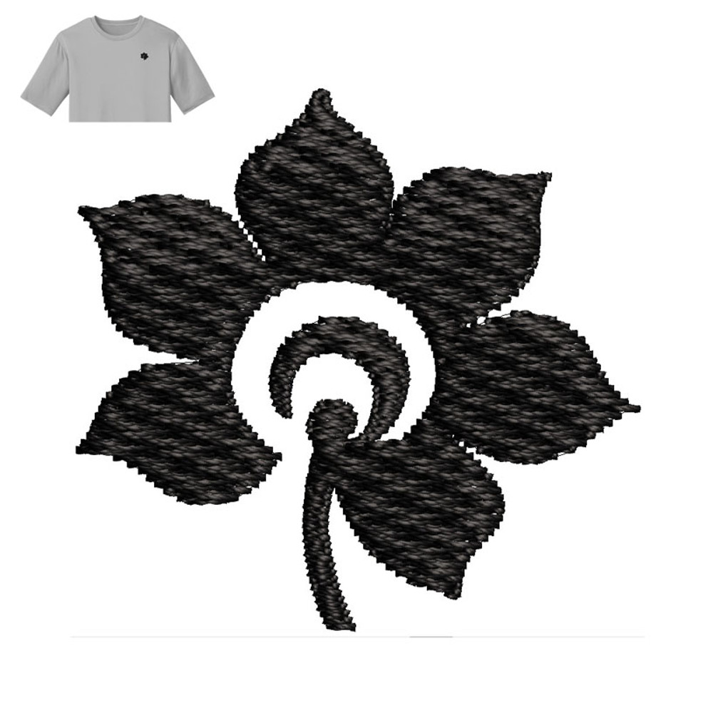Flower Embroidery logo for T Shirt..jpg
