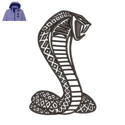 ford mustang cobra embroidery logo for jacket,logo embroidery, embroidery design, logo nike embroidery