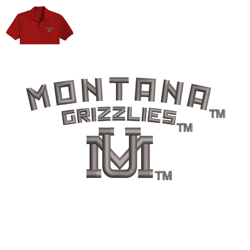 Grizzlies Montana Embroidery logo for Polo Shirt ..jpg
