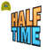 Half Time 3d puff Embroidery logo for Cap..jpg