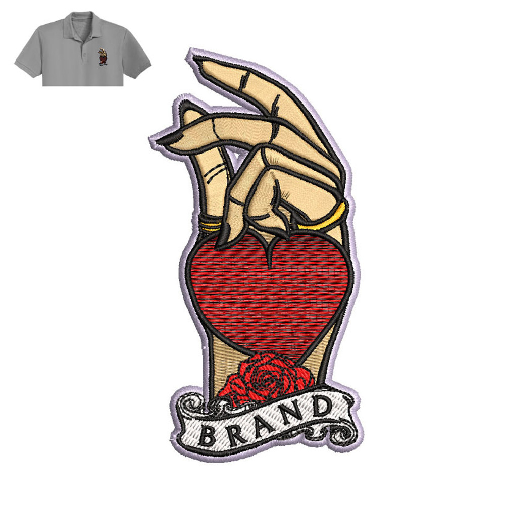 Hand And Heart Embroidery logo for Polo Shirt..jpg