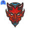 Hannya Mask Embroidery logo for Cap..jpg
