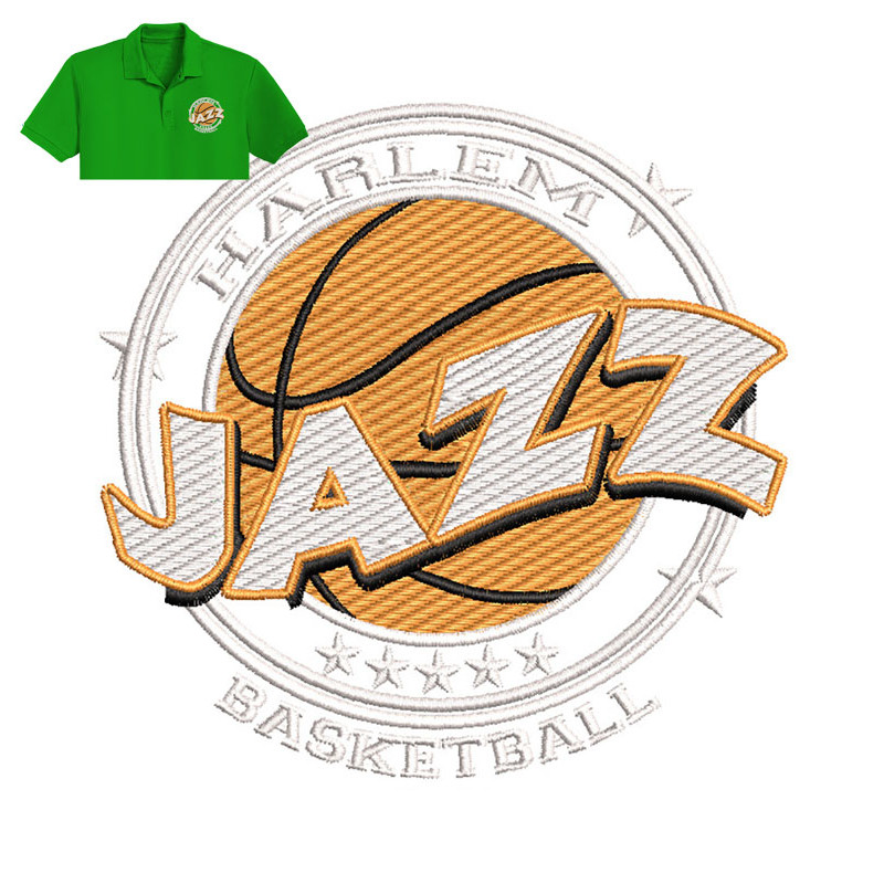 Harlem Jazz Embroidery logo for Polo Shirt..jpg