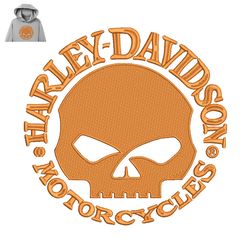 Harley Davidson Embroidery logo for Hoodie,logo Embroidery, Embroidery design, logo Nike Embroidery