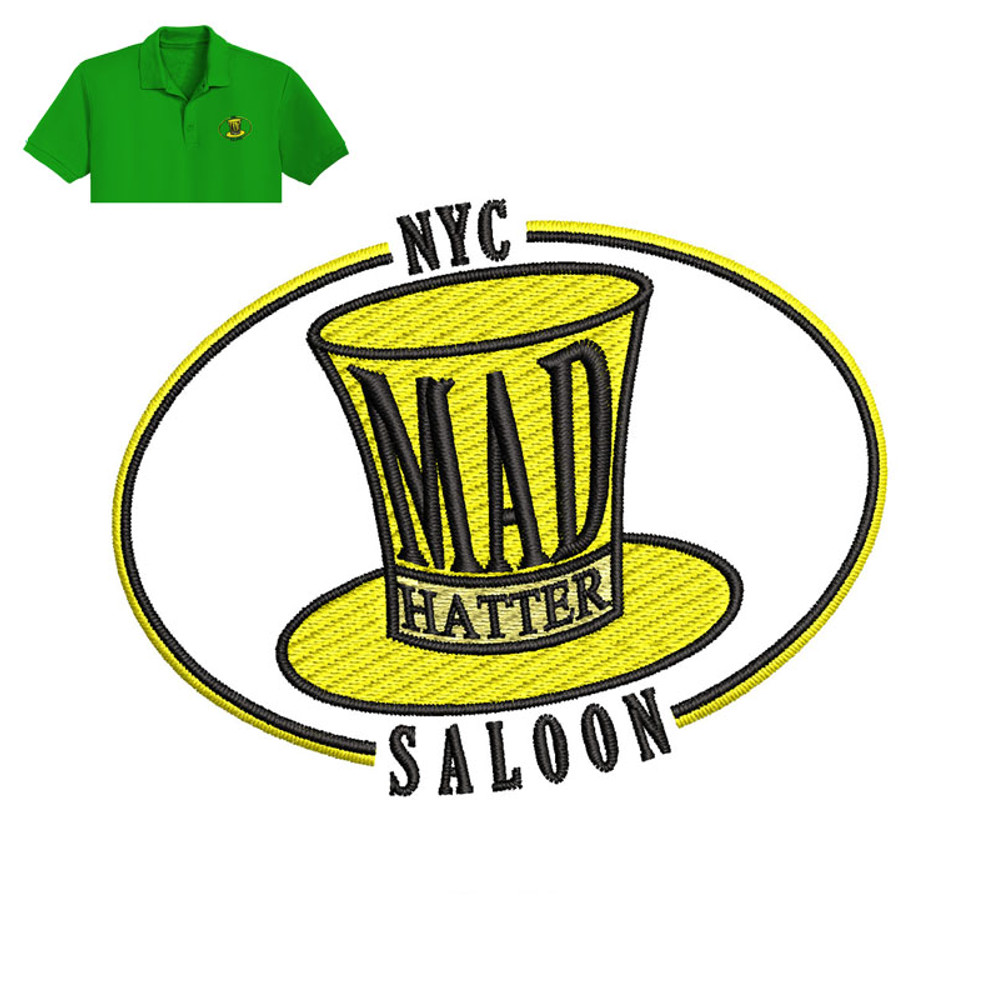 Hatter Saloon Embroidery logo for Polo Shirt..jpg