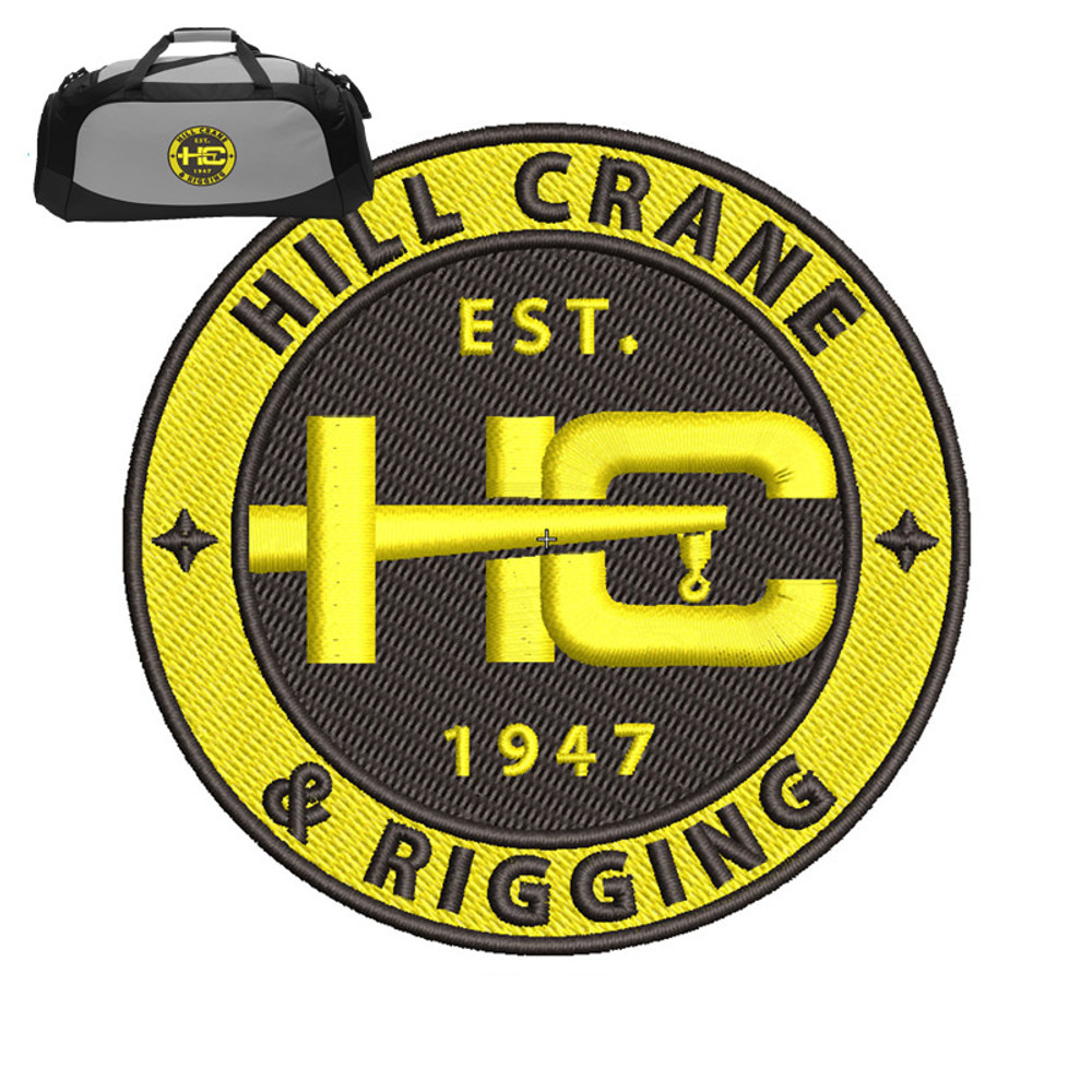 Hill Crane Embroidery logo for Bag..jpg
