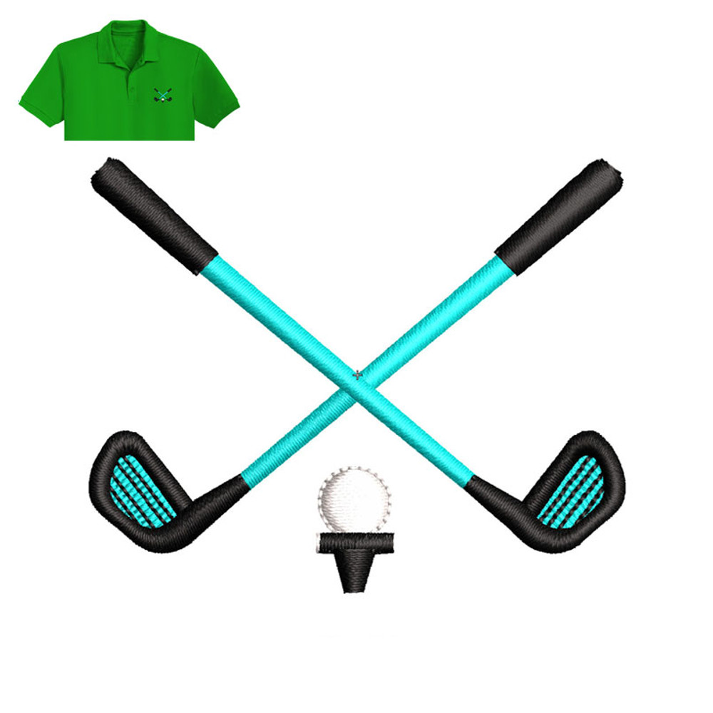 Hockey Stick And Ball Embroidery logo for polo shirt..jpg