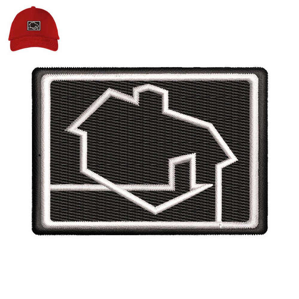 Home Patch Embroidery logo for Cap..jpg