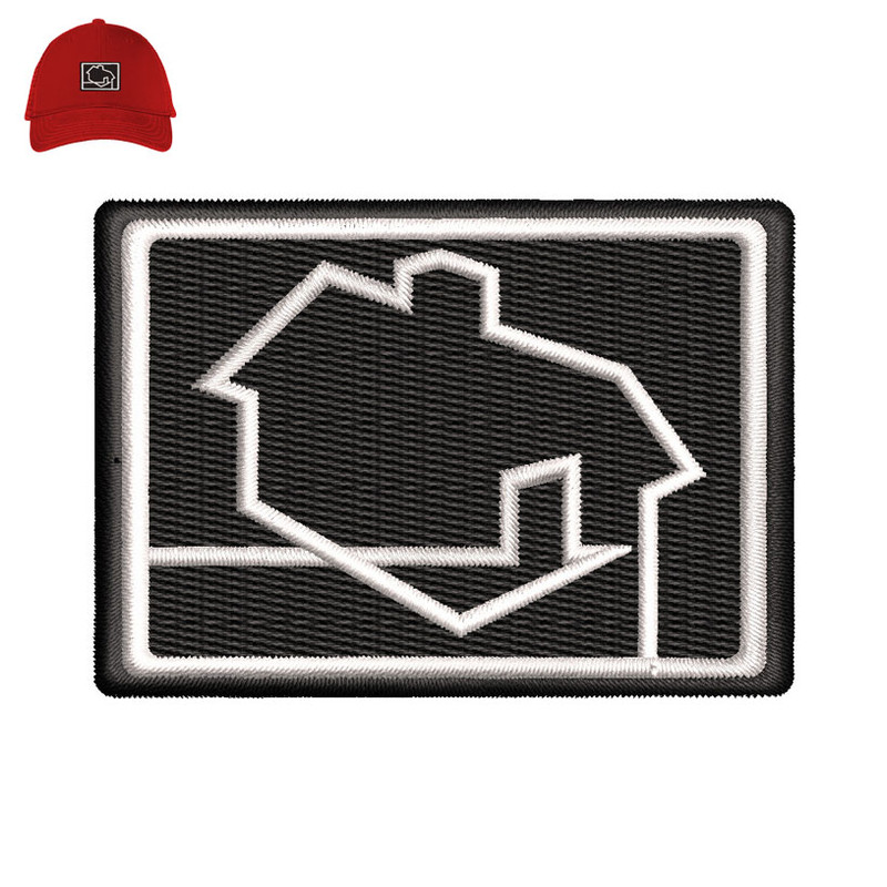 Home Patch Embroidery logo for Cap..jpg