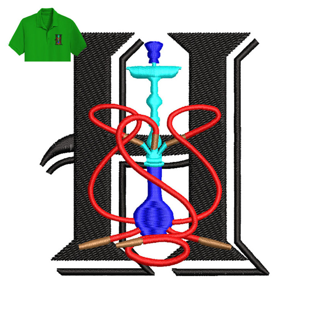 Hookah Embroidery logo for Polo Shirt..jpg