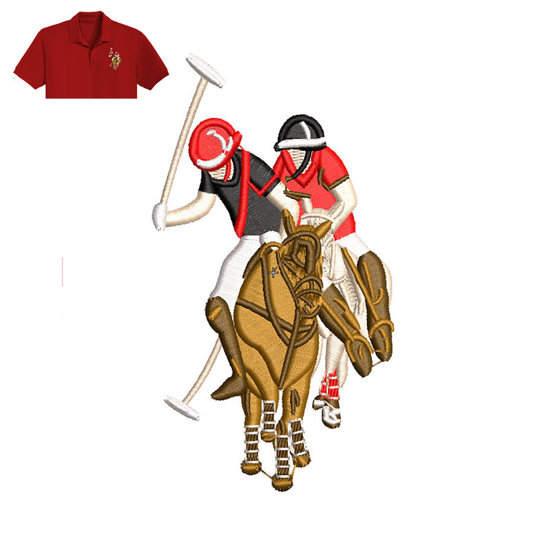 Horse Polo US Embroidery logo for Polo Shirt..jpg