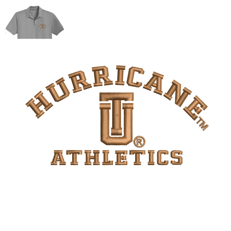 Hurricane Athletics Embroidery logo for Polo Shirt..jpg