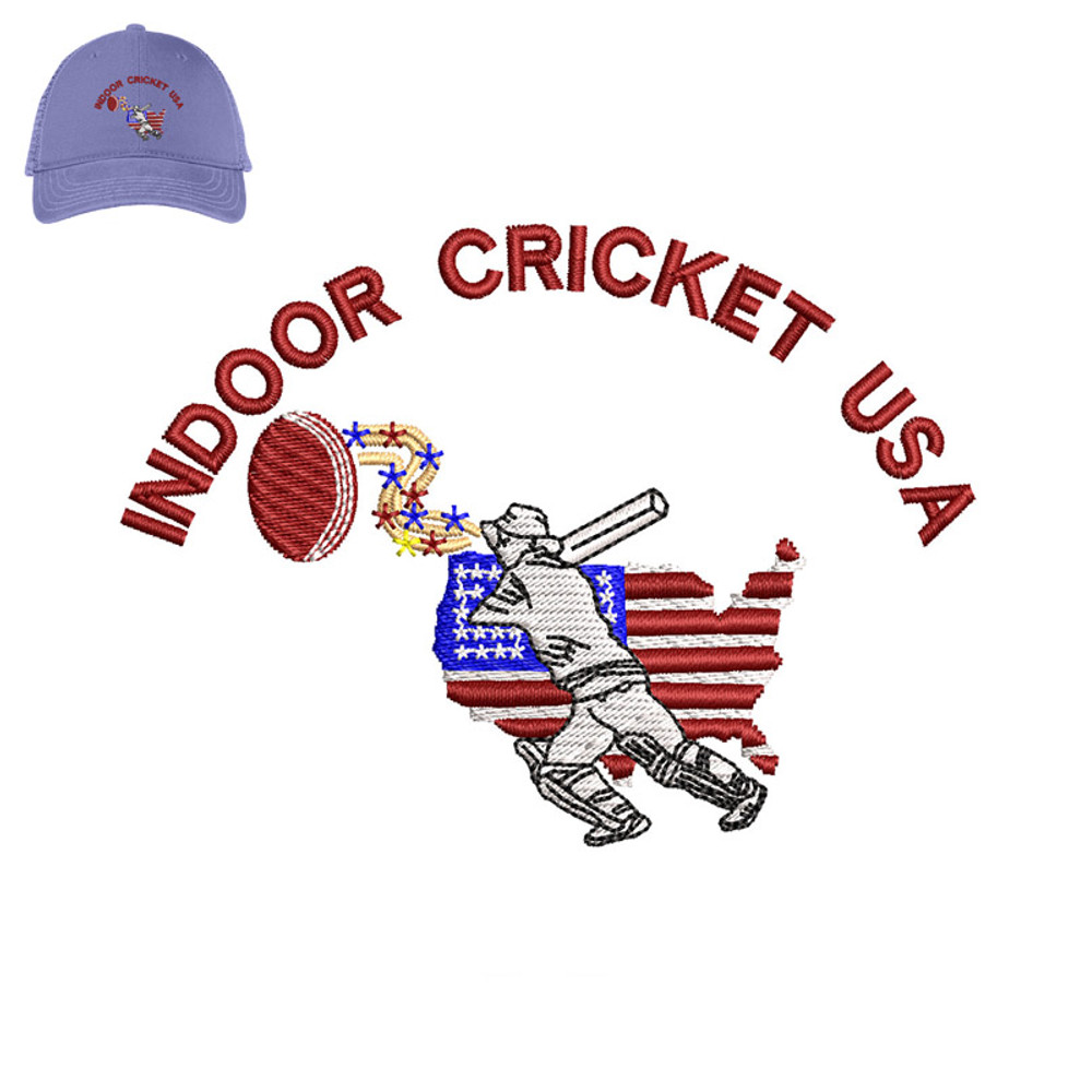 Indoor Cricket Embroidery logo for Cap..jpg