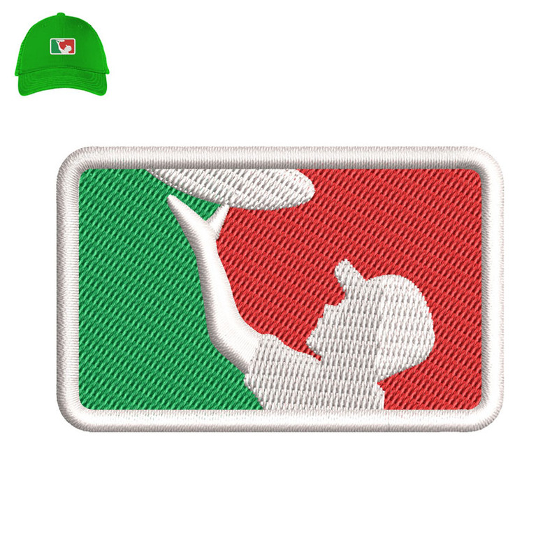 Italian Flag Embroidery logo for Cap..jpg