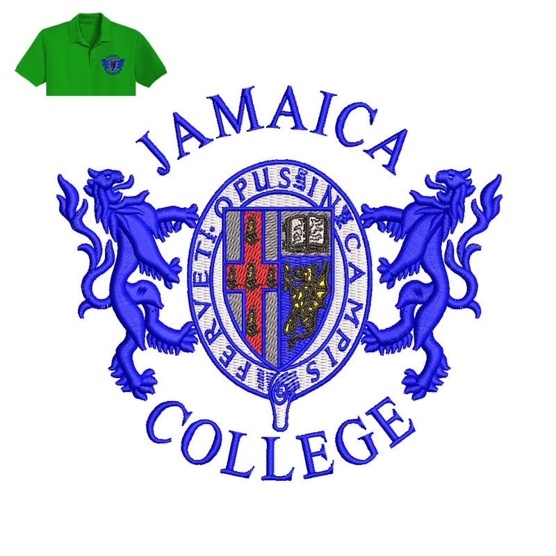 Jamaica College Embroidery logo for Polo Shirt..jpg