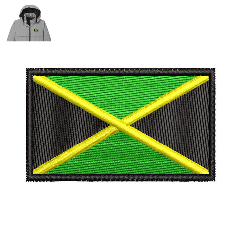 Jamaica Flag Embroidery logo for Jacket..jpg